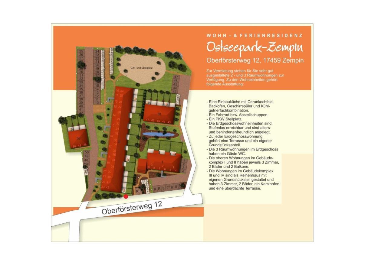 Zempin Ostseepark We 08 _Insel Use Exteriör bild